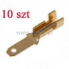 Konektor WT ( wsuwka) mosiądz 2,8 / A-1 + zaczep