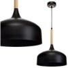 Lampa Wisząca Taylor Black 1Xe27 60W Mlp6218 Milagro