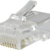 Wtyk modularny RJ45 8P8C kat.6 nieekranowany UTP linka WORECZEK 10szt NEKU