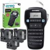 Drukarka etykiet DYMO LabelManager 160 dla biura, domu, instalatora (LM 160) S0946320 / 2181011 + 3 taśmy DYMO D1 12mm
