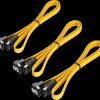 X-SATA020-030G-SET3 Cable set, 3x SATA 6-Gbps conn. > conn. 50 cm, angled, yellow