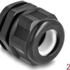 60473 EX Cable Gland M25 black 2 pieces