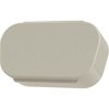 Protective hood, natural for D-Sub socket, 9 pole, 076.79.609