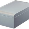 Obudowa, aluminiowa wysokość zew: 90 mm szerokość zew: 150 mm długość zew: 260 mm IP69K 260 x 150 x 90mm