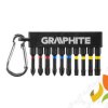 Zestaw bitów udarowych 10 szt. 56H562 GRAPHITE