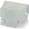 Upper part of housing, ABS/PC, (W x H x D) 35.1 x 75 x 36.95 mm, light gray, for enclosure, 1069984
