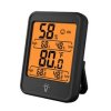 CH-303 Miernik temperatury i wilgotności, wewnętrzny termometr higrometr, 10%-99% RH, wyświetlacz LCD, wskaźnik komfortu