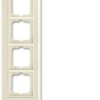 Busch-Jaeger 4 x Ramka Ramka biały, kremowo-biały 2CKA001754A4676 1 szt.