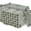 Gniazdo; Han DD; 09160423101; 42 tory; 10B; poliwęglan; proste; na przewód; zaciskany; 10A; 250V; biały; Harting; RoHS