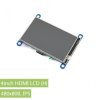 Waveshare 4inch Resistive Touch Screen LCD (H), 480×800, HDMI, IPS, Various Devices & Systems Support