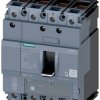 Wyłącznik zasilania Siemens 3VA1116-5FE46-0AA0 Zakres ustawienia (Prąd): 112 - 160 A Maksymalne napięcie przełączania: 6