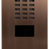 DoorBird D2102V Wideodomofon IP LAN Jednostka zewnętrzna stal szlachetna V2A (szczotkowana), Brązowy wygląd