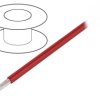 Przewód na rolce o długości 30,5m linka Cu, 300V PVC czerwony 20 AWG 3252 RD005