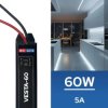 Zasilacz LED hermetyczny SLIM wodoodporny IP67 12V 5A 60W VESTA-60 HOROZ