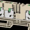 2935570000 Feed-through terminal block S3C SNAP IN, 6 mm², beige