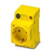 Gniazdko Phoenix Contact EO-CF/UT/LED/F/YE żółty (D x S x W) 60 x 45 x 75 mm 5 szt.