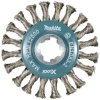 Makita Szczotka okrągła 115mm VA X-Lock Makita - Rundbürste - für Farbe, Rost, Schweißkanten D-73352 1 szt.