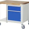 Stół Warsztatowy, Mobilny RAU 05 8152A6-107B4S.11, (S x W x G) 1000 x 880 x 700 mm