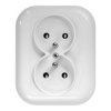 Gniazdo NT podwójne białe Abex FAN CB-85997