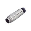 Binder 99-5171-15-08 Male Cable Mount Silver Plated 8 Pin with 4-6mm Outlet