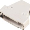 Ilość styków: 25 tworzywo sztuczne, metalizowane 180 °, 45 °, 45 ° srebrny MH Connectors MHTRI-M-25-K 1 szt.