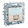 UNICA Gniazdo komputerowe RJ45 kat.5 UTP piaskowy MGU50.421.25Z SCHNEIDER ELECTRIC