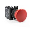Przycisk dłoniowy powrotny, 1NC, grzybek 40mm, czerwony T0-B200MK