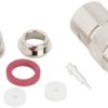 N plug 50 Ω, RG-8, RG-213, RG-225, Belden 7733A, Belden 8268, solder connection, straight, 082-312