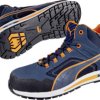 PUMA Crosstwist Mid 633140-45 Buty ochronne S3 Rozmiar buta (EU): 45 niebieski, pomarańczowy 1 szt.