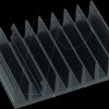 ICK SMD B 10 SA Heat sink 10mm 35 K/W black anodised