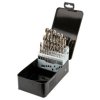 Wiertła do metalu HSS-Co 1.0-13.0 mm zestaw 25 szt. 57H090 TOPEX