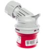 Wtyczka przenośna kątowa 16A 5P 400V czerwona IP44 TWIST 7415-6