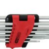 KS Tools 151.2482 Zestaw kluczy trzpieniowych TS 8, TS 10, TS 15, TS 20, TS 25, TS 27, TS 30, TS 40, TS 45, TS 50 10 szt