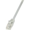 LogiLink CP2082U RJ45 Network Patch Cable CAT 6 U/UTP 7.5m Grey 1 pc(s)
