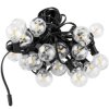 Girlanda Solarna Ogrodowa LUMILED 20x LED Ozdobne Kuleczki 10,55m 2700K Ciepła + Pilot CALLIS2