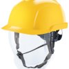 Kask ochronny, Żółty, ABS, Mikro, V-Gard 950 Class 1