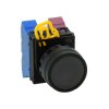 IDEC YW1B-M1B Pushbutton Planar Black 1 piece