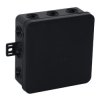 Puszka V7 n/t 12-wlotowa klik z osłabieniami czarna 400V 037-05