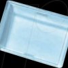 A0161G Cover for operator, rectangular, white clear