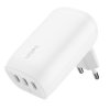 ŁADOWARKA SIECIOWA USB-C x3 67W 3,25A PD3.1 Z TECHNOLOGIĄ PPS BELKIN POTRÓJNA...