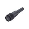 Binder 99-0618-00-06 Female 4-6mm Cable Mnt 6 Pin with Solder Termination