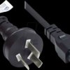 P8005-S018 Power cord China, plug Typ I => C5, CCC, 1,8 m, black