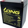 Akumulator ołowiowy Long WP5-12/F2, AGM, 12 V, 5 Ah