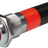 Signal light, 230 V (AC), red, 18 mcd, Mounting Ø 14 mm, LED number: 1, 19350230
