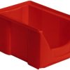 BRB Lagertechnik 977301 Skrzynka magazynowa nadaje się na żywność (S x W x G) 145 x 125 x 230 mm czerwony 25 szt.