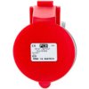 Gniazdo Przenośne 32A 4P 400V Czerwone Ip44 Turbo Shark 224-6Tt