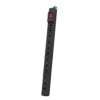 Listwa zasilająca RACK 19 ARMAC MULTI M12/10A 1.5M 12X 230V PL montaż pionowy, czarna M12/15/CZ
