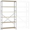 Manuflex RB2178 Moduł podstawowy regału 200 kg (S x W x G) 1.22 x 2.5 x 80 m stal cynkowany ocynkowany podłoga drewniana