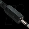 072118 audio plug 3,5mm, mono, plastic housing