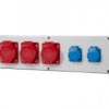 Rozdzielnia HORIZONTAL B - gniazda 16A 5p, 2x32A 5p, 2x230V